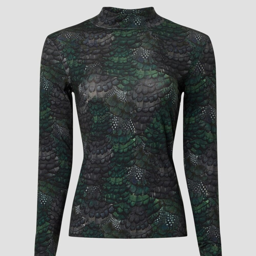 Mock Neck T-Shirt - Picture 5 of 5